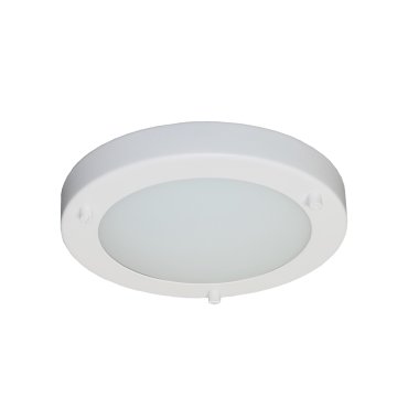 Artdelight Yuca - badkamer plafondverlichting - Ø 18 x 5 cm - 10W LED incl. - IP44 - wit
