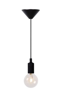 Lucide Fix - hanglamp - Ø 11,8 x 100 cm - zwart