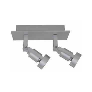 Artdelight Tech - opbouwspot 2L - 23 x 10 x 18,5 cm - aluminium