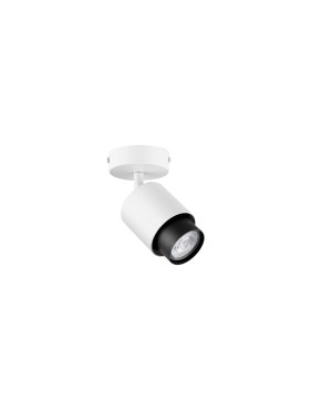 Nova Luce Ison - opbouwspot 1L - Ø 8 x 17 cm - zandwit