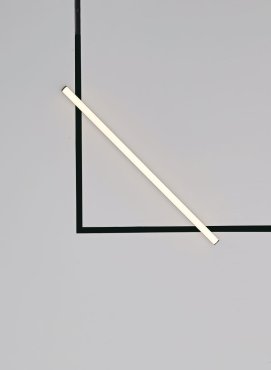 VK Lighting Kona - magnetisch railsysteem - railbalk - 90 x 3 x 8,3 cm - 19W dimbare LED incl. - zwart