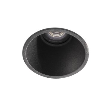 Faro Fresh - inbouwspot - Ø 89 mm, Ø 83 mm inbouwmaat - IP65 - mat zwart