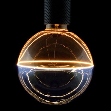 Segula LED lamp - 2Tone - Ø 14,5 x 21 cm - E27 - 6W dimbaar - 1900K - amber en blauw