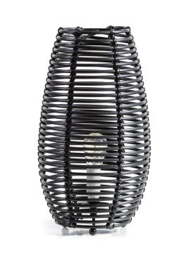 ETH Cocoon - tafellamp - Ø 20 x 38,5 cm - zwart