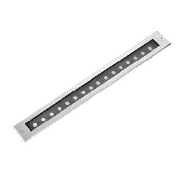 Faro Falls Orientable - grondspot voor buiten - 500 x 53 mm, 500 x 53 mm inbouwmaat - 18W LED incl. - IP67 - satijn inox