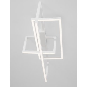 Nova Luce Edgar - plafondverlichting - 91 x 26 x 36 cm - 35W dimbare LED incl. - zandwit