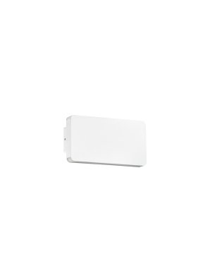 Nova Luce Artu - buiten wandverlichting - 17,5 x 9,5 x 3 cm - 10W LED incl. - IP65 - zandwit