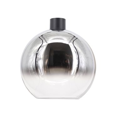 Artdelight Rosario - plafondverlichting - Ø 40 x 41 cm - gerookt chroom