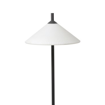 Faro Saigon - grondspot op piek met stekker - Ø 55 x 135 cm - IP65 - mat wit