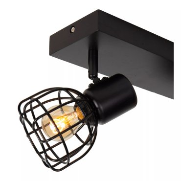 SHOWROOMMODEL - Lucide Filox - opbouwspot - 27 x 10 x 17 cm - zwart