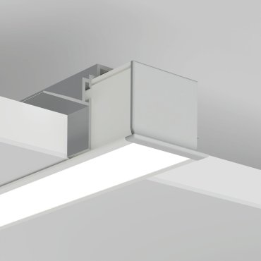 Klus Lokom - inbouw ledprofiel - 3,02 x 2,45 cm - wit