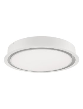 Nova Luce Perfect Profile Trimless - inbouwspot - Ø 600 mm, 670 mm inbouwmaat - 40W dimbare LED incl. - 3000K - wit