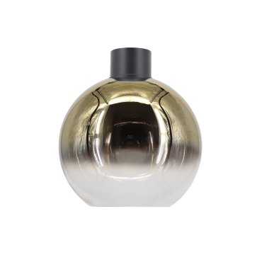 Artdelight Rosario - plafondverlichting - Ø 30 x 32,5 cm - gerookt goud