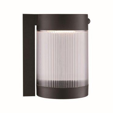 Nordlux Coupar Solar - buiten wandverlichting - Ø 14 x 22 x 18 cm - 3,2W LED incl. - IP44 - zwart