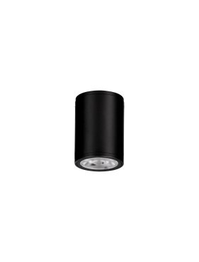 Nova Luce Lumina - buiten plafondverlichting - Ø 8 x 10 cm - 9W LED incl. - IP65 - donker antraciet