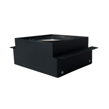 Zuma Line Oneon DL 111-1 - inbouwspot 1L -  156 x 156 mm, 157 x 157 mm inbouwmaat  - zwart