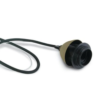 ONE Light E27 Pendant Kit - hanglamp - Ø 10 x 200 cm - geborsteld messing