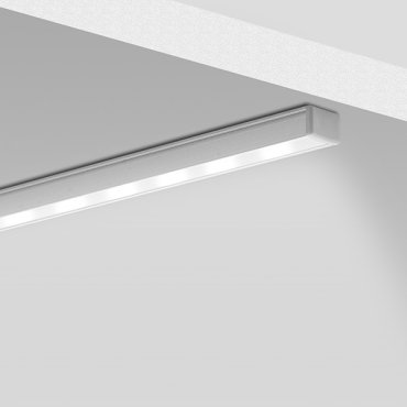 KLUS PIKO - profiel - 1 x 0,7 cm - geanodiseerd zilver