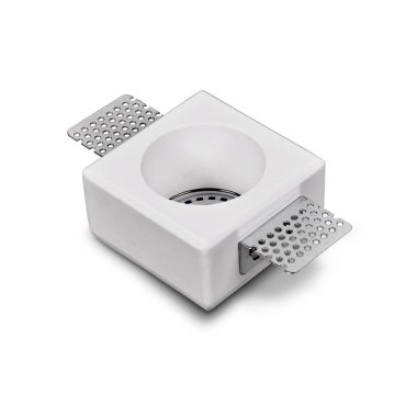 Artdelight Henry - inbouwspot - 80 x 80, 83 x 83 mm inbouwmaat - wit