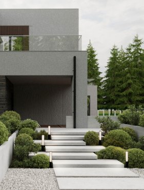 Nova Luce Iman - tuinpaal - Ø 16 x 65,5 cm - 18W LED incl. - IP65 - zandzwart