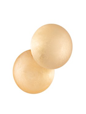 Nova Luce Soleil - wandlamp - Ø 20 x 20 cm - 6W LED incl. - goud