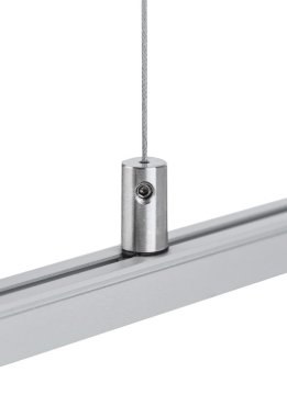 Klus FI-8-LIN-ZMZ - geleidend bevestigingspunt - zilver