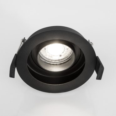 Nova Luce Cedi - inbouwspot - Ø 100 mm, Ø 95 mm inbouwmaat - zandzwart