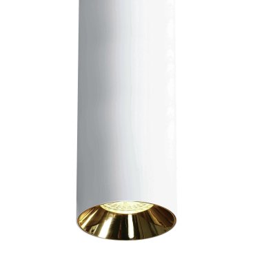 ONE Light Cylinder - hanglamp - Ø 7,5 x 224 cm - wit