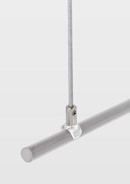 KLUS FI-3 - aluminum staaf - Ø 0,3 x 100 cm - zilver