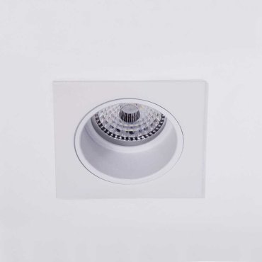 Artdelight Venice 2708 GU10 - inbouwspot - 80 x 80 mm, Ø 74 mm inbouwmaat - wit
