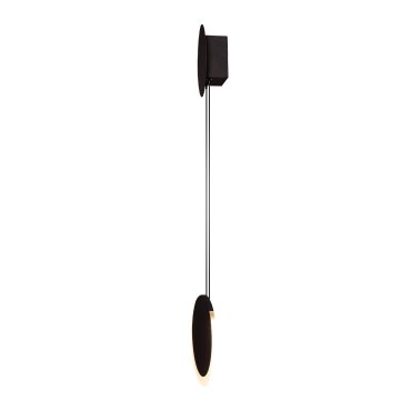 Maxlight Sunset - opbouw wandlamp - 20 x 5 x 100 cm - 6W LED incl. - zwart
