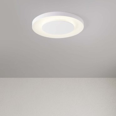 Nova Luce Pada - plafondlamp - Ø 60 x 5 cm - 37W dimbare LED incl. - zandwit