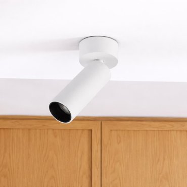 Faro Stan Slim - opbouwspot 1L - Ø 4,2 x 16,1 cm - wit