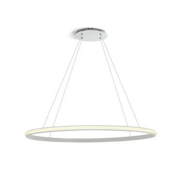 ONE Light LED Pendant Rings - hanglamp - Ø 100 x 150 cm - 25W LED incl. - wit