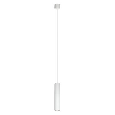 VK Lighting Edelle - hanglamp - Ø 5,6 x 183 cm - wit