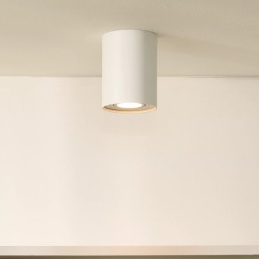 Lucide Tube - opbouwspot - Ø 9,6 x 12,5 cm - wit