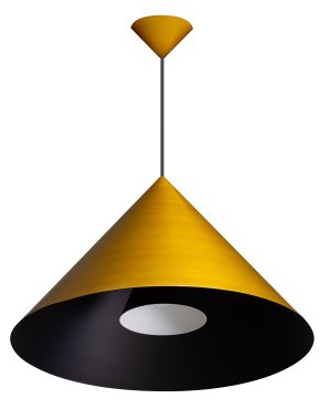 ETH Dillon - hanglamp - Ø 55 x 200 cm - brons