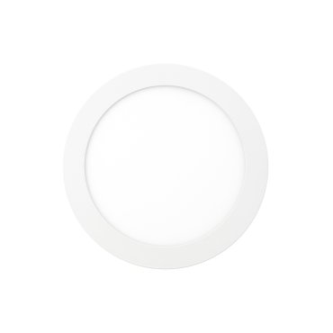 Nova Luce Panel - inbouwspot - Ø 12 x 2 cm - 6W LED incl. - wit