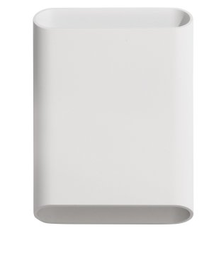 Artdelight Diaz - wandlamp - 4 x 14,5 x 20 cm - 2 x 6W LED incl. - IP65 - wit