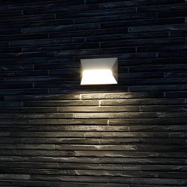 Nordlux Pontio - buiten wandverlichting - 27 x 9 x 19 cm - IP54 - beige