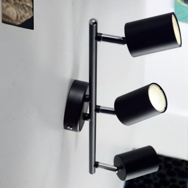 Nordlux Explore - opbouwspot 3L - 48 x 16,4 x 5,5 cm - zwart