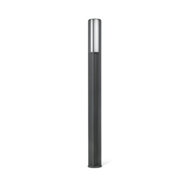Faro Bu-Oh! - lantaarnpaal - Ø 15 x 250 cm - 42W LED incl. - IP65 - donkergrijs