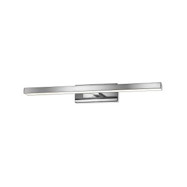 Nova Luce Modena - spiegellamp - 49 x 9 x 6,5 cm - 12W LED incl. - IP44 - chroom
