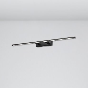 Nova Luce Livia - wandverlichting - 96 x 14 x 6 cm - 30W LED incl. - IP44 - zwart