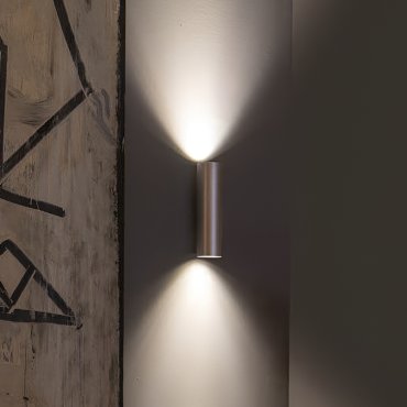 Faro Stan - wandverlichting - 6 x 7,2 x 22,5 cm - aluminium