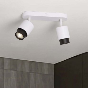 Nova Luce Ison - opbouwspot 2L - 40 x 17 x 14 cm - zandwit