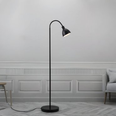 Nordlux Ray - staanlamp - 155 cm - zwart