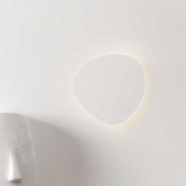 Nova Luce Atena - wandlamp - 15,3 x 14,7 x 3,5 cm - 6W LED incl. - zandwit