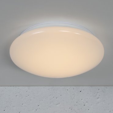 Nordlux Montone - badkamer plafondverlichting - Ø 25 x 8 cm - 8W LED incl. - IP44 - wit