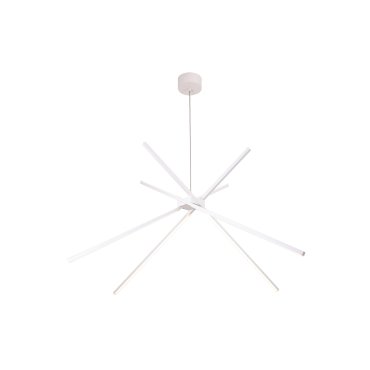 Maxlight Spider - hanglamp - Ø 114 x 200 cm - 33W LED incl. - wit